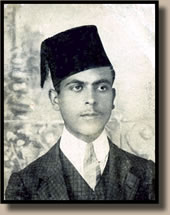 1912 - Portrait of the young Eltaher - Cairo, May 5, 1912